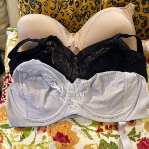 BN 3 Pieces Bali Underwire bras